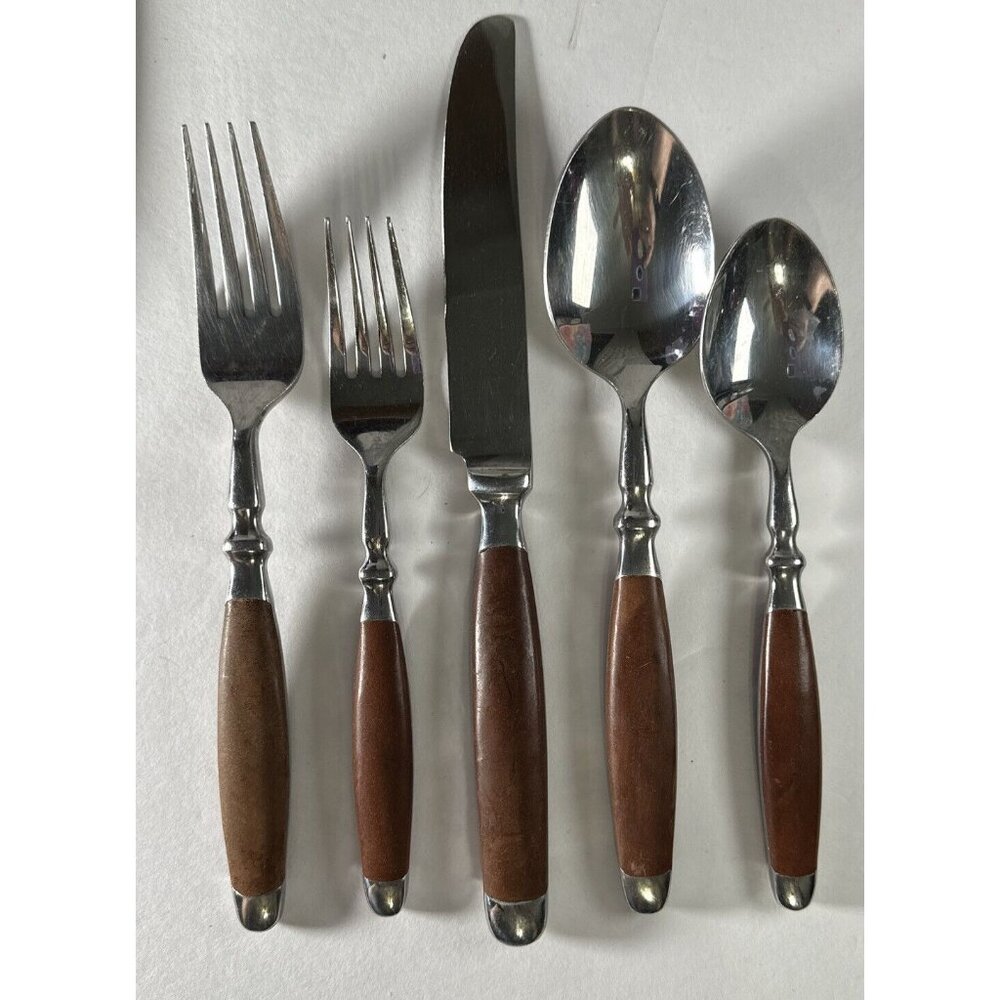 Hampton Silversmiths flatware bistro set 2 spoon 2 forks knife